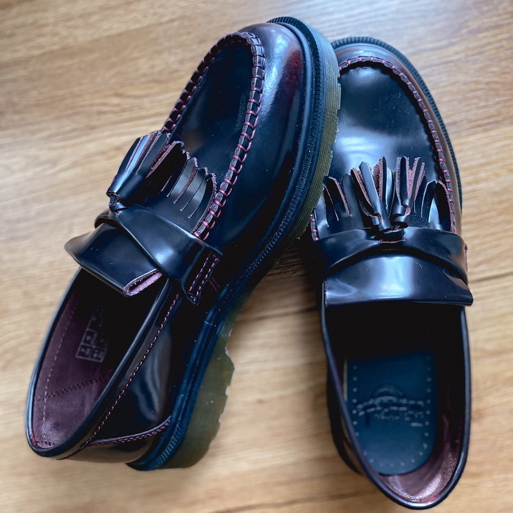 Dr. Martens 
ADRIAN ARCADIA LEATHER TASSEL LOAFERS